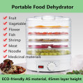 Wholesales 5 Trays Home Use Small Food Dryer Food Dehydrator for Fruit Vegetable Meat